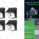LITOM Waterproof Outdoor Solar Motion Sensor Lights | $16 | Amazon | Promo code VPZOWS6G